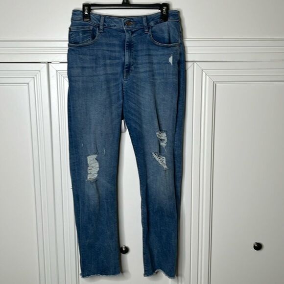 Warp + Weft Los Feliz High Rise Relaxed Straight Jeans Size 29/28 - Picture 1 of 7
